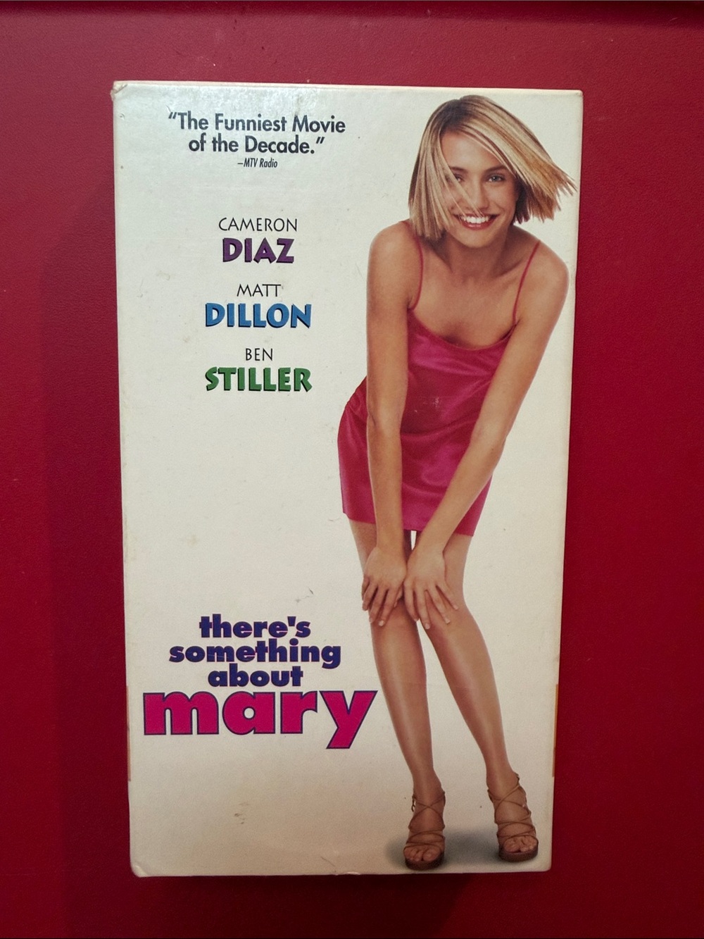 Vintage VHS Tape There’s Something About Mary Movie 🎥 🍿 1998